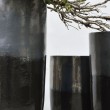 Vaso grande canna di fucile smaltato ⩛ vendtia online In•Vasi