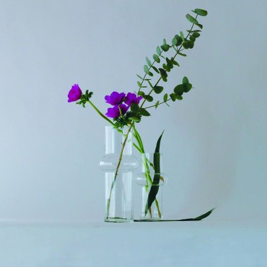 Vaso in vetro cattedrale moderno  - vendita online su In•Vasi