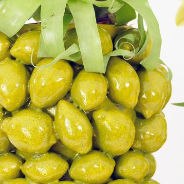 Vaso con limoni verdi - vendita online su In-Vasi