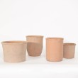 Vaso in terracotta anticato a base tonda - vendita online su In-Vasi