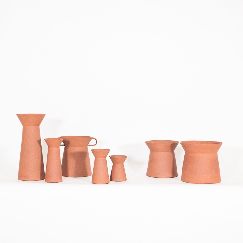 Vaso in terracotta di design per fiori recisi - vendita online