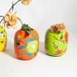 Vaso in porcellana ovale decorato - Scoprilo su invasi.eu