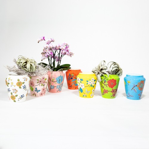 Vaso in porcellana decorato - Scoprilo su invasi.eu