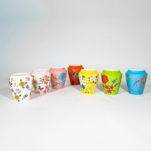 Vaso in porcellana decorato - Scoprilo su invasi.eu