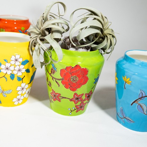 Vaso in porcellana decorato - Scoprilo su invasi.eu